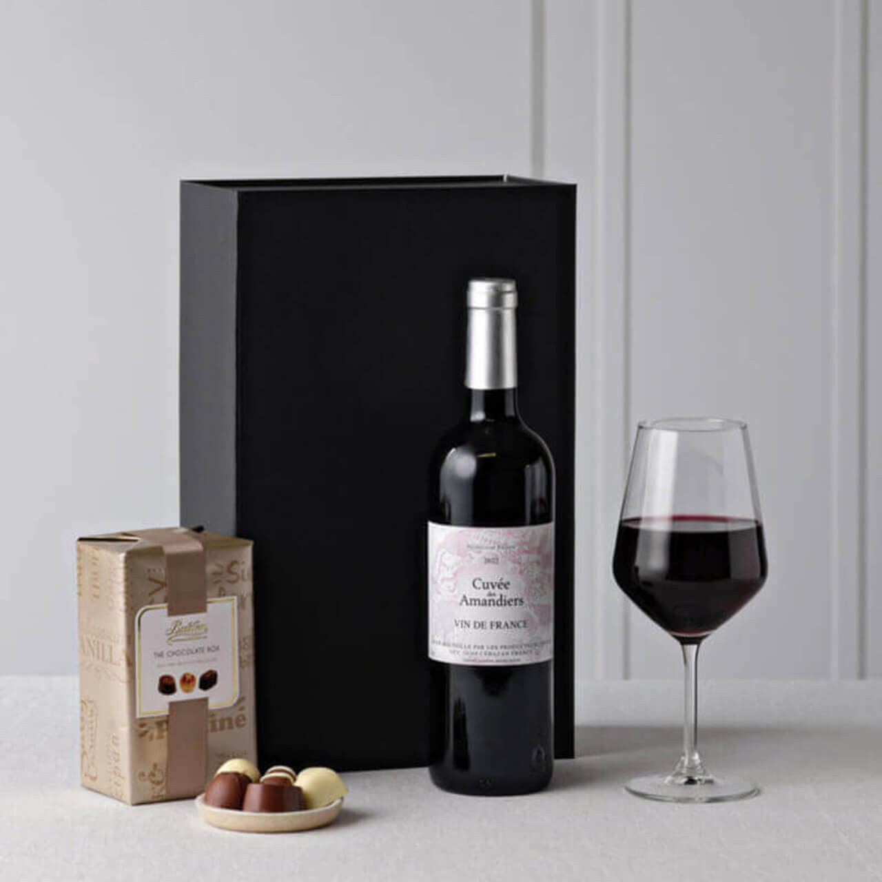 Red Wine and Butlers Irish Chocolates Gift Set – Elegant Hamper for Gifting and Celebrations